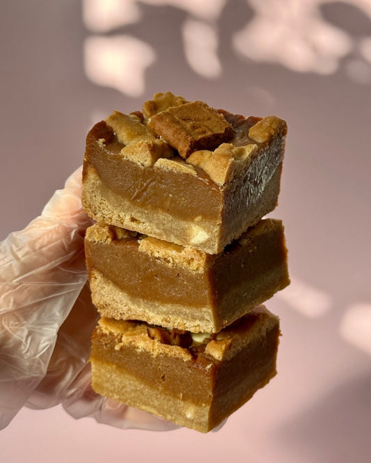 Biscoff Salted Caramel Cookie Pie